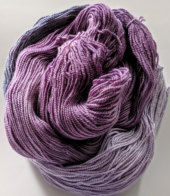 Hand Dyed SW Merino/Nylon Fingering Wt- 
