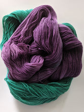 Load image into Gallery viewer, Hand Dyed SW Merino/Nylon Fingering Wt - &#39; Emerald Isle Jewels&#39;