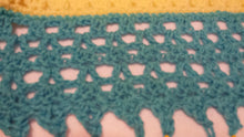 Load image into Gallery viewer, Solid Pico Lace Trimmed  Lapghan/Baby Blanket