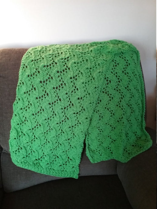 Vines & Leaves Lace Multi-Season Scarf/Stole